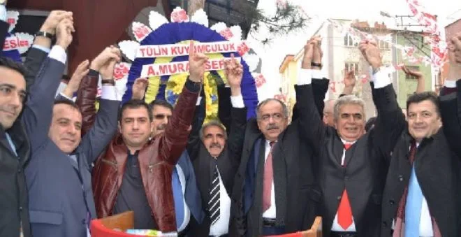 MHP, Hüyükte seçim karargahını açtı